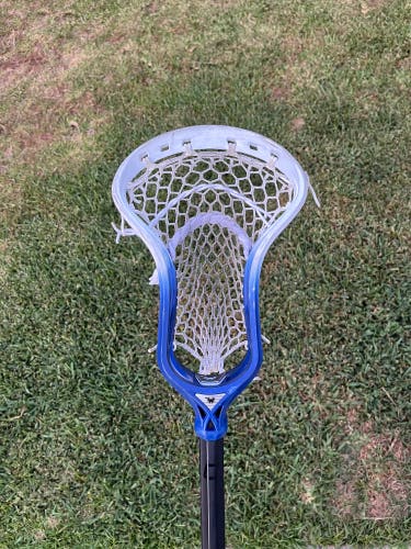 Dyed blue Used Attack & Midfield Strung Mirage 2.0 Head With Grant Ament pattern