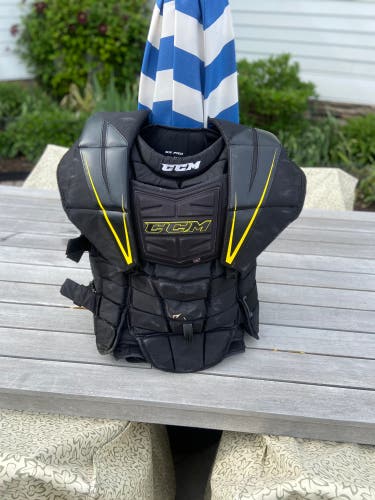 Used XL CCM  Premier Pro Goalie Chest Protector