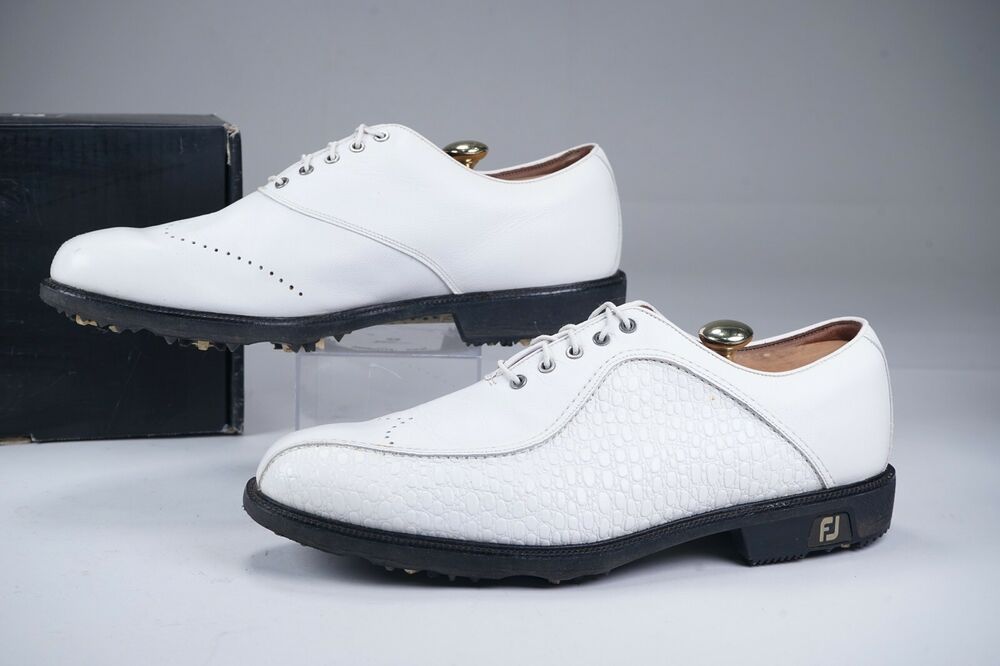 FOOTJOY ICON SHOES GOLF CLEATS W/ BOX 