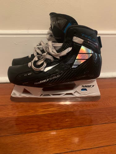 True TF9 size 6.5 D&R width Hockey Goalie Skates