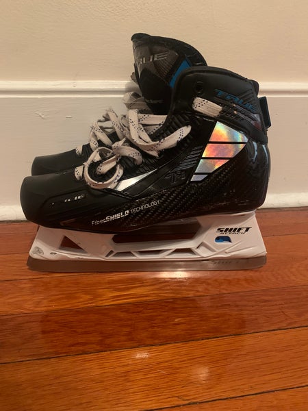 True TF9 size 6.5 D&R width Hockey Goalie Skates