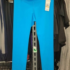 20519 Womens Ladies UNDER ARMOUR UA Leggins 1245765 428 Aqua Blue $74.99 NWT