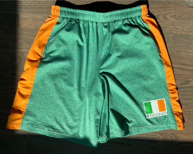 Men’s Lacrosse unlimited Irish Lacrosse Shorts. Size L