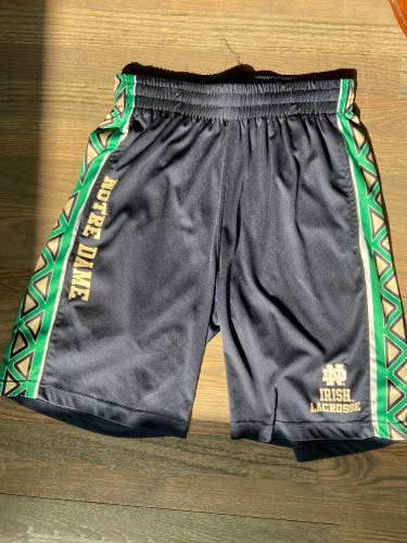 Men’s Medium Notre Dame Irish lacrosse Shorts