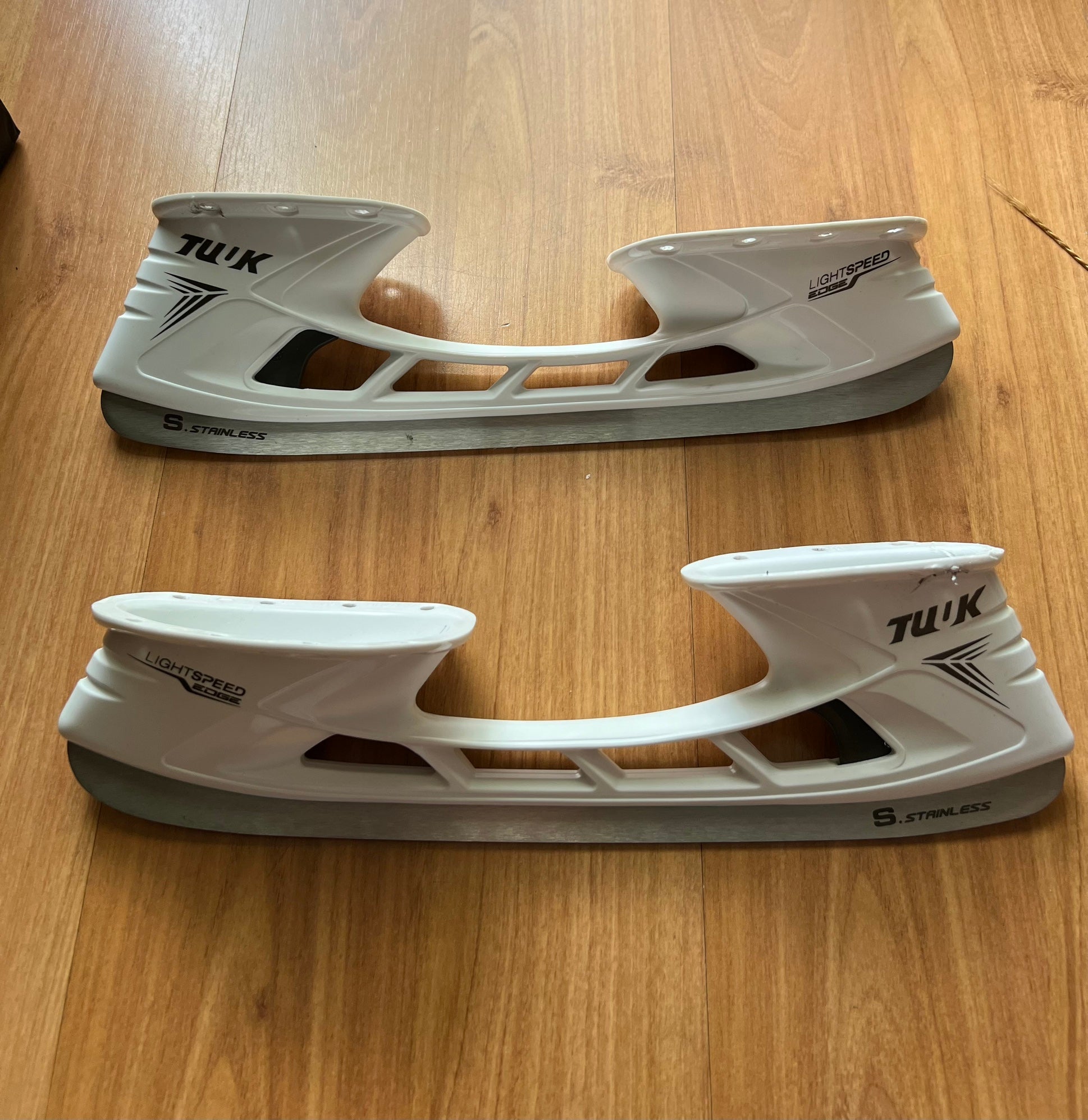 Bauer Tuuk Lightspeed Edge Skate Blade Holder & Blades NEW SidelineSwap