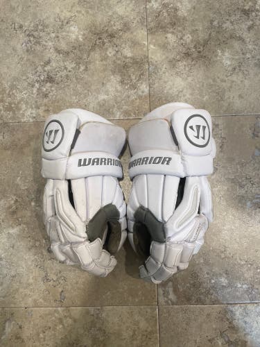 Used Warrior 13" Burn Pro Lacrosse Gloves