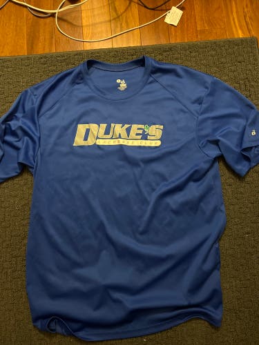 Dukes Club Blue Used Large  Shirt