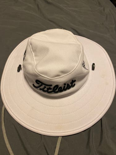 White Titleist Bucket Hat