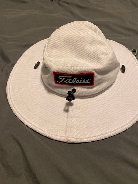White Titleist Bucket Hat