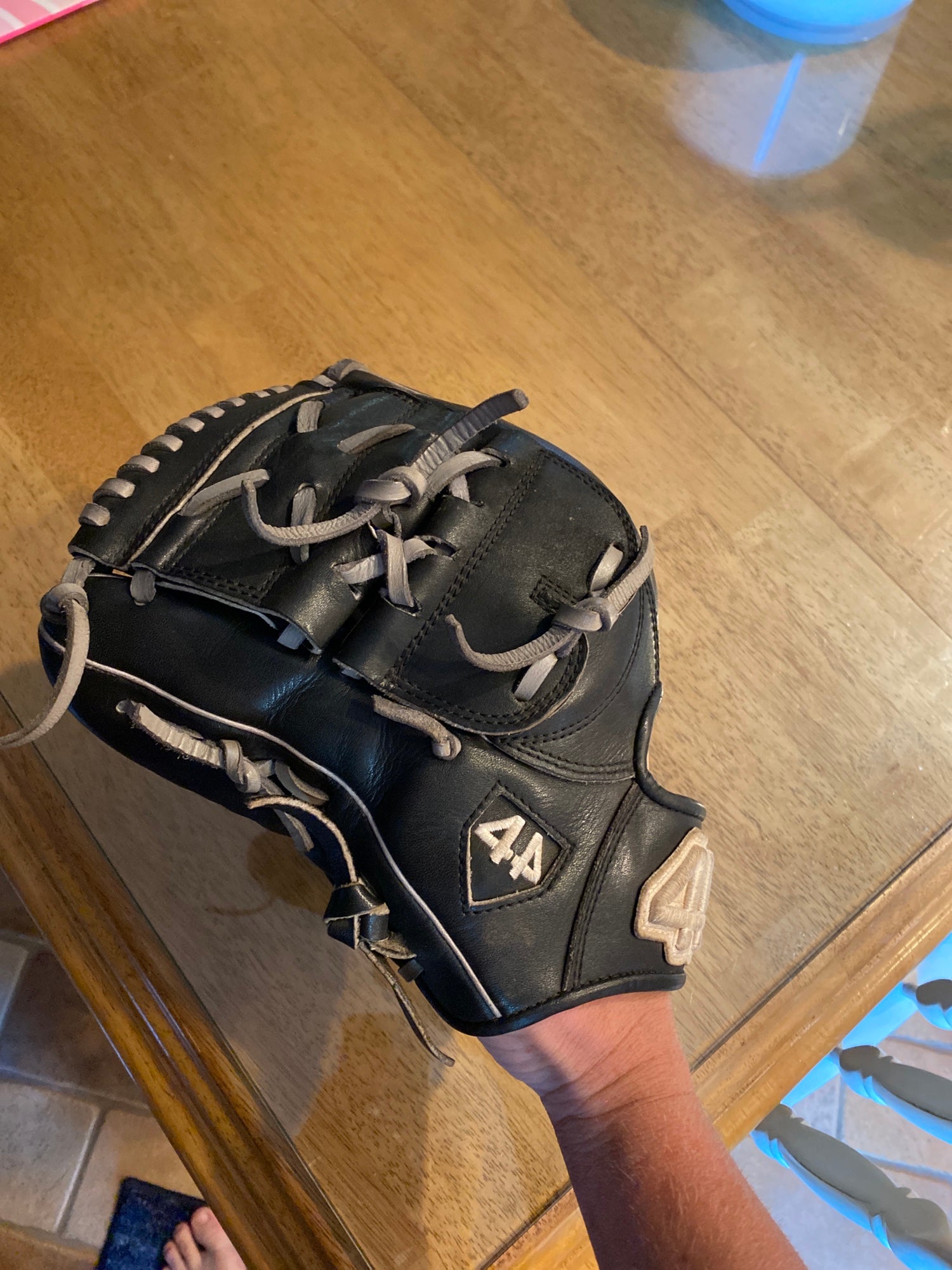 44 left handed baseball glove