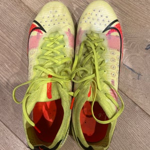 Yellow Unisex Size Men's 10.5 (W 11.5) Nike Mercurial Vapor Cleats