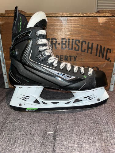 New CCM Regular Width Size 9 RibCor 50K Hockey Skates