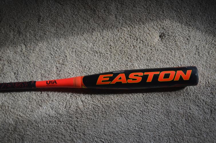 Used 2019 Easton Ghost X Evolution 30/22 (-8) 2 5/8" USA Baseball Bat YBB19GXE8
