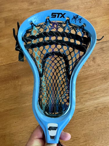 STX K18 Lacrosse Head Signed By Kyle Harrison