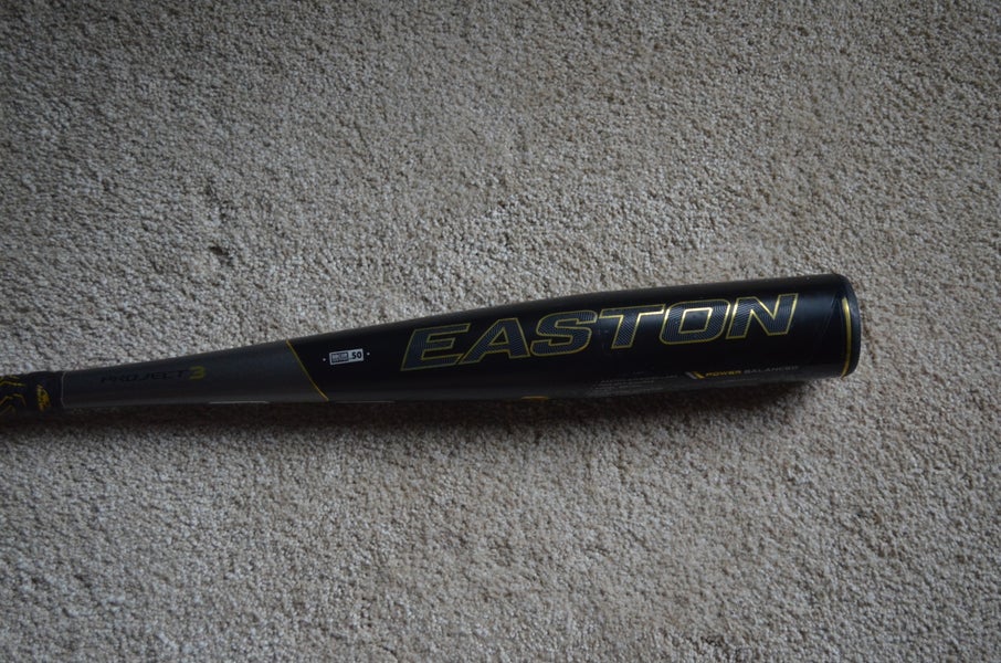 Used 2019 Easton Project 3 Alpha 30/27 (-3) 2 5/8" BBCOR Baseball Bat BB19AL
