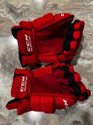 Red Wings CCM 13" Pro Stock HGTK Gloves