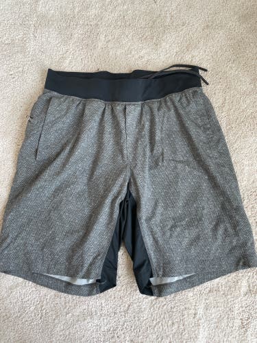 Gray Adult Medium/Large Lululemon Shorts