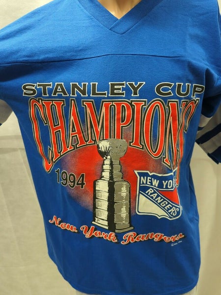 Vintage 1994 Stanley Cup Champion New York Rangers T-shirt Made in