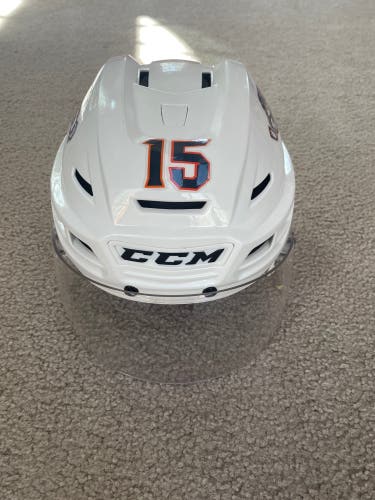 Used Medium CCM Pro Stock Tacks 710 Helmet