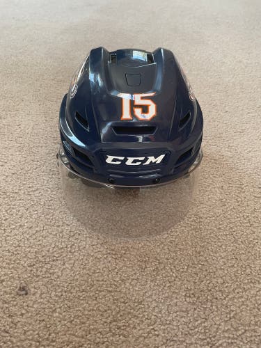 Used Medium CCM Pro Stock Tacks 710 Helmet