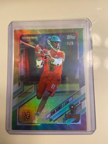 2021 Topps 1st Edition Ryan Tierney #15 - Rainbow Refractor 1/5
