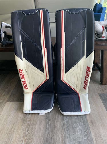 35" Bauer Pro Stock Mache Pads ECHL BRASSER
