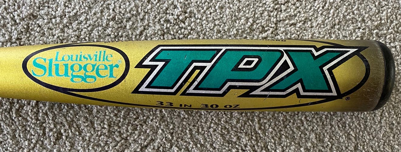 Louisville Slugger TPX AIR RESPONSE 33/30 GenX1 Scandium Baseball Bat