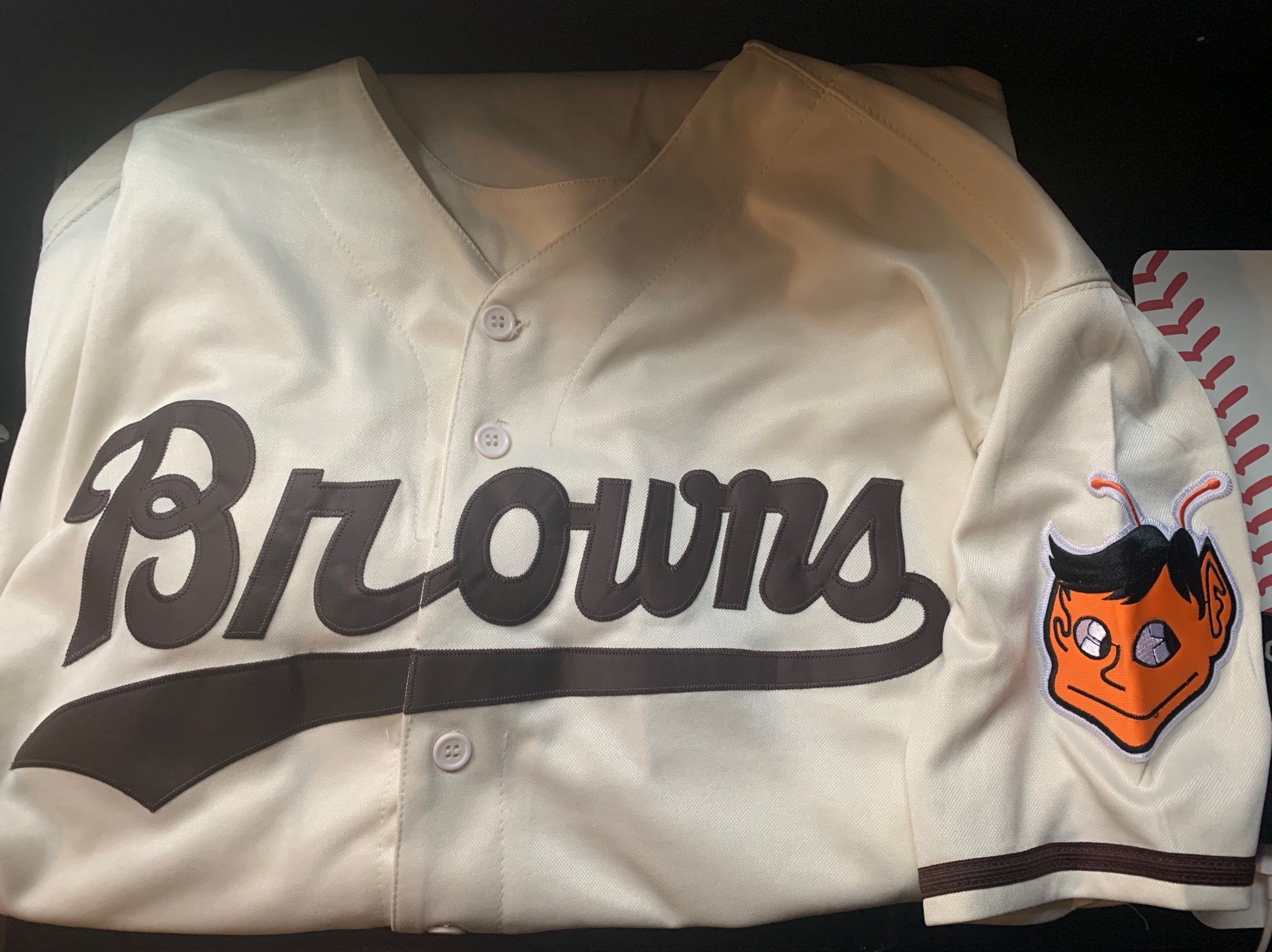 St. Louis Browns Satchel Paige Jersey Large