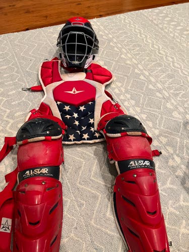 All Star System 7 Catcher's Set
