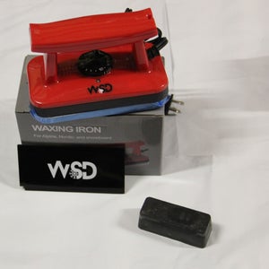 NEW Ski Snowboard Waxing Iron tuning iron + 45gwax and scraper