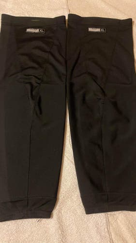 Used Reebok Hockey Edge Style Black Practice Socks.