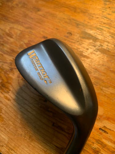 Warrior 52 Wedge. Black Finish