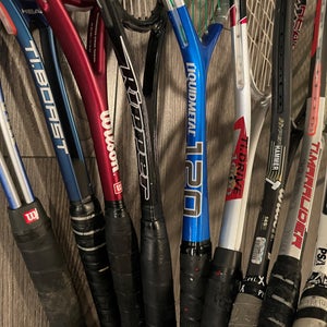Assorted High Quality Squash Racquets (17 in total)