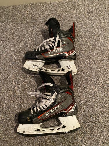 Used CCM Regular Width Pro Stock Size 8 JetSpeed FT1 Hockey Skates