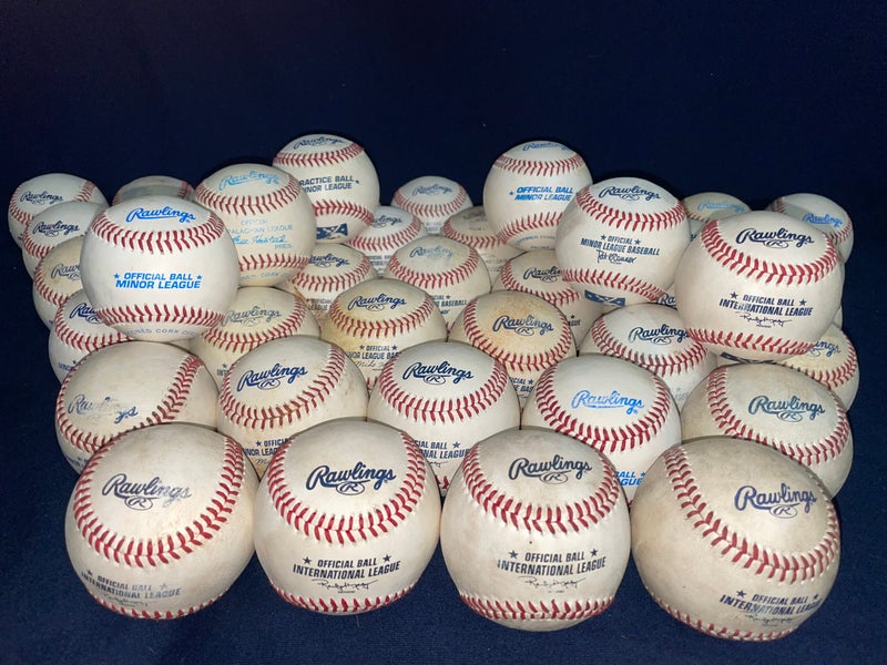 Lot Of 45 Rawlings  Official Minor League Baseballs