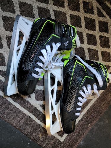 Senior Used Bauer GSX Regular Goalie Skates Width Size 8 Gently Used