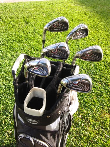 TaylorMade Left Hand Burner 2.0 iron set 5-PW Regular Flex TM 85g steel