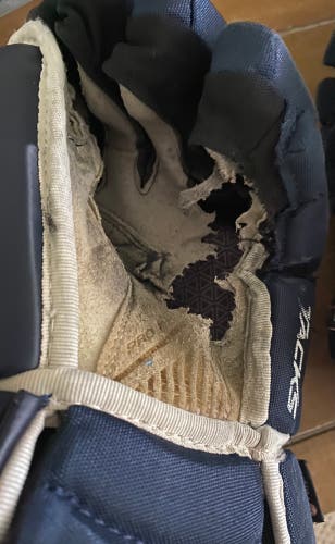 Compression shorts, ccm jockstrap, and ccm tacks gloves