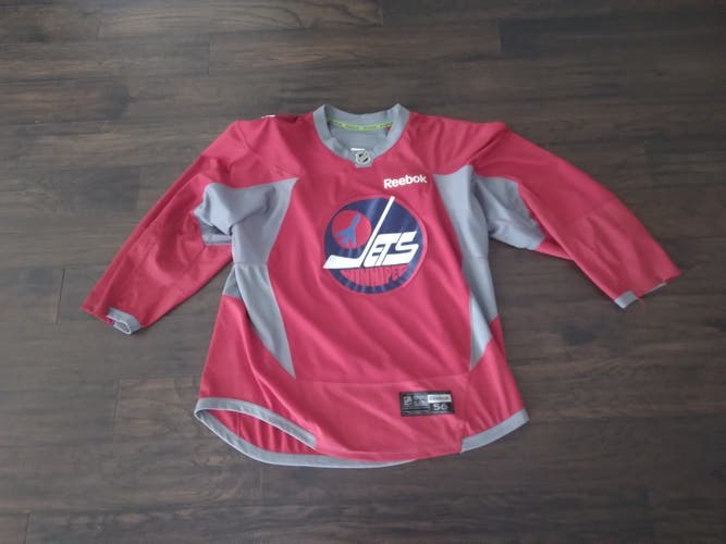 Winnipeg Jets Size 56 Reebok Practice Jersey Pro Stock