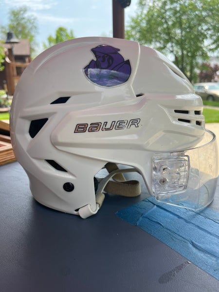 Bauer react 95 helmet And Hockey Bag