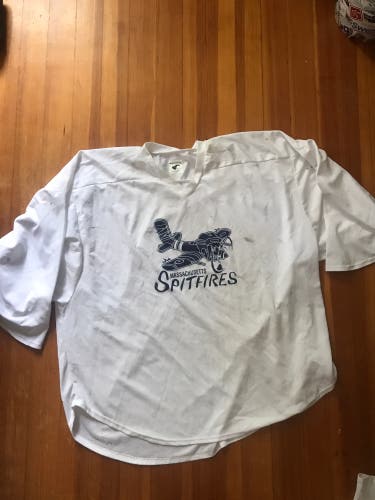 White Spitfires Goalie Jersey