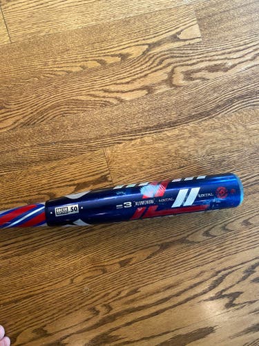 Used BBCOR Certified 2013 DeMarini Alloy Category (-3) 30 oz 33"