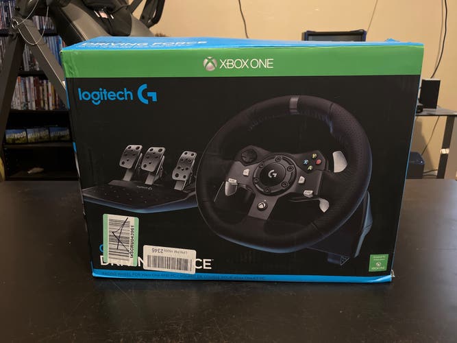 Logitech G920 wheel/pedal set sim racing