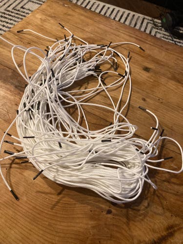 Bundle Pile Of Lacrosse Strings & Goalie Mesh