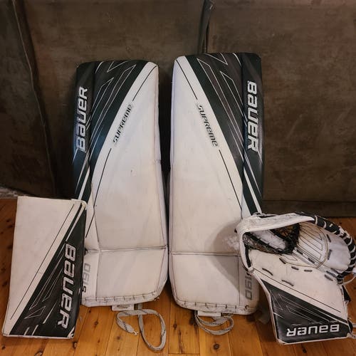 Used 33" Bauer S190 full set