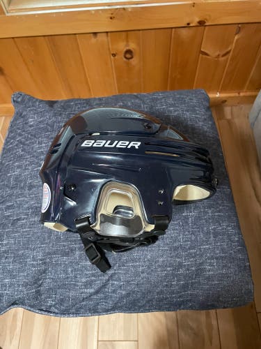 New Medium Bauer 4500 Helmet Navy Blue