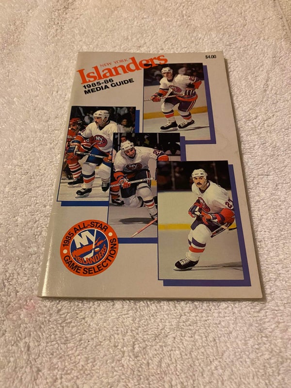 Vintage New York Islanders NHL 1985-1986 Media Guide