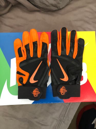 Andrew McCutchen SF Giants NIKE Hurache Elite Batting Gloves (LG)