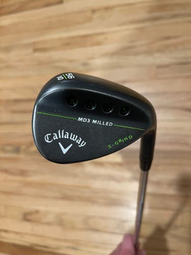 Callaway MD3 Milled Black S-Grind 56* Wedge