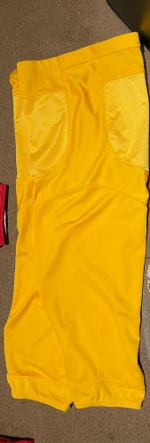 Yellow Used XL Reebok Pro Stock Socks